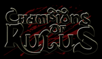 "Champions of Rulus - Titellogo"