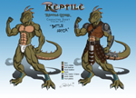 "Reptile Cynrik - Character Sheet 2011"
