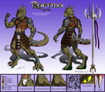 "Reptile Cynrik - Character Sheet 2013"