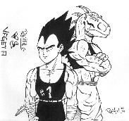 Reptile und Vegeta