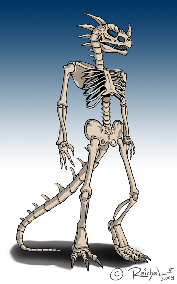 Devon's Skelett